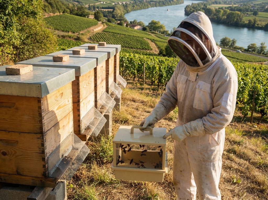 Comment protéger ruches frelon asiatique efficacement dans le rhône